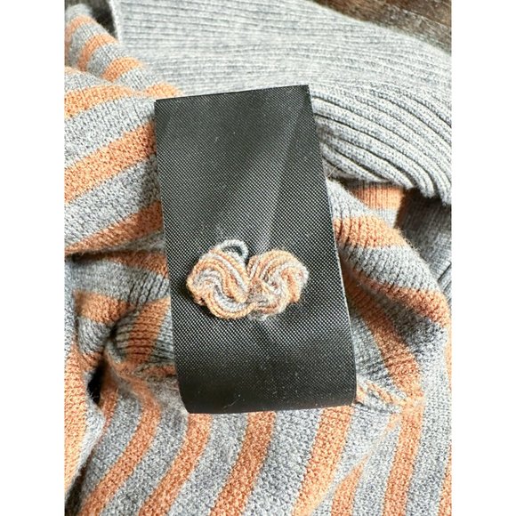 Anthropologie Elise Ribbed Striped Off The Shoulder Sweater Size Small - Picture 12 of 13